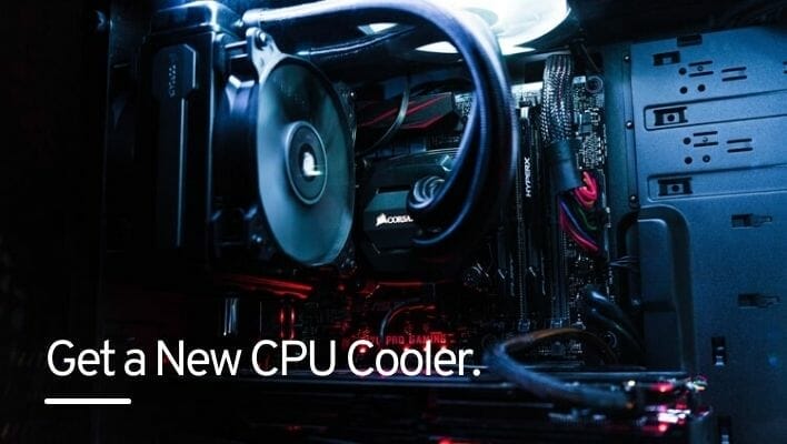 Get a new CPU Cooler