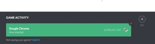 Discord Add New Game In Game Activity