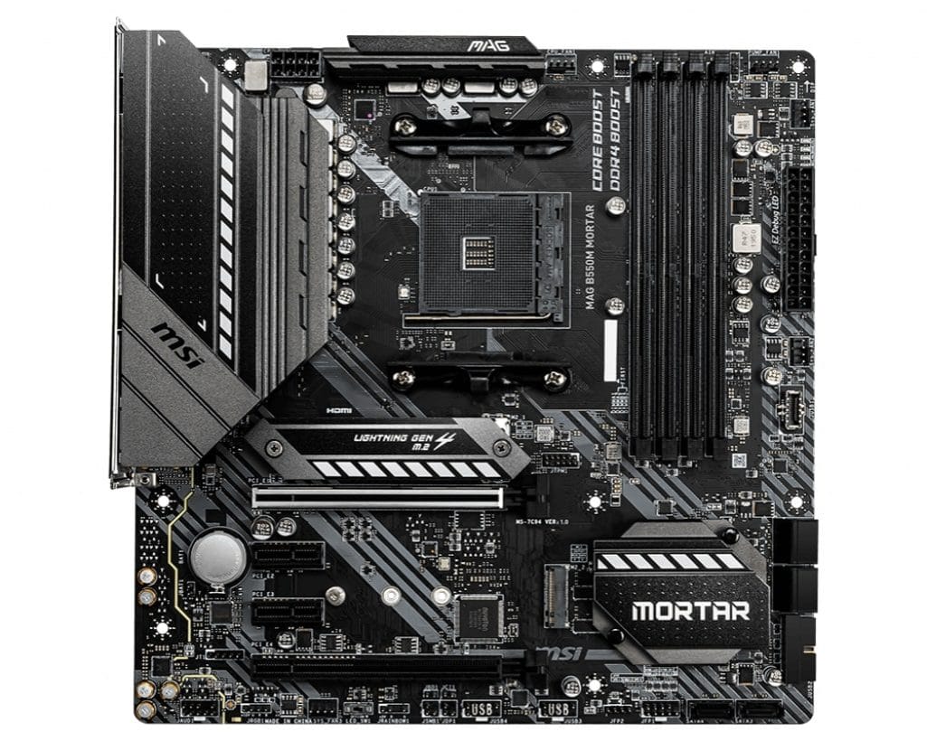 MSI MAG B550M Mortar